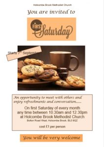 'First Saturday' Coffee Morning